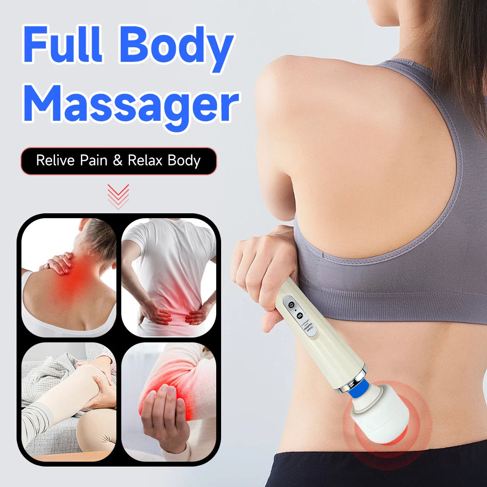 Masseur Électrique EMS à 10 Vitesses - Dites Adieu aux Douleurs Musculaires