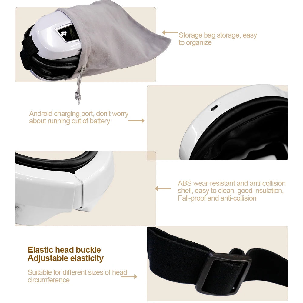 Appareil de massage électrique TENS à 6 modes - Stimulateur musculaire complet pour le dos, la taille et les genoux