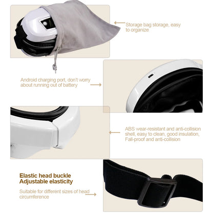 Appareil de massage électrique TENS à 6 modes - Stimulateur musculaire complet pour le dos, la taille et les genoux