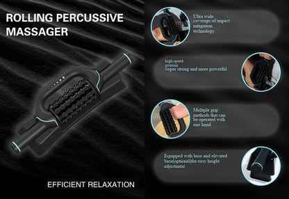 Rouleau de Massage Électrique Percussif - Soulagement Musculaire Révolutionnaire