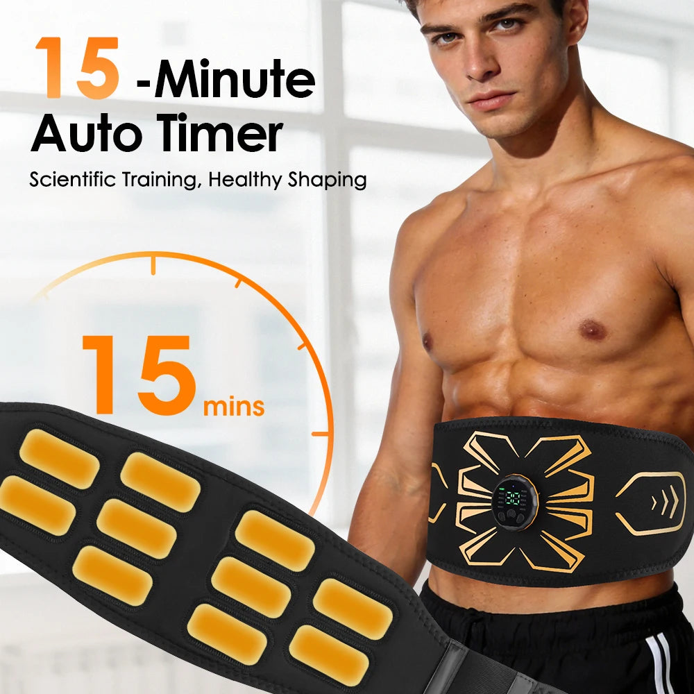 Ceinture Abdominale EMS - Optimisez votre Tonification à Domicile avec 10 Modes
