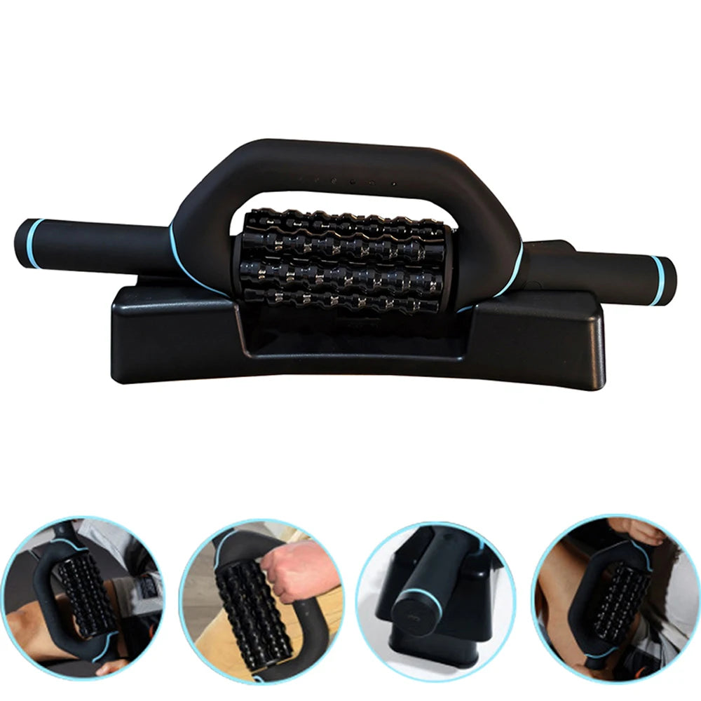 Rouleau de Massage Électrique Percussif - Soulagement Musculaire Révolutionnaire