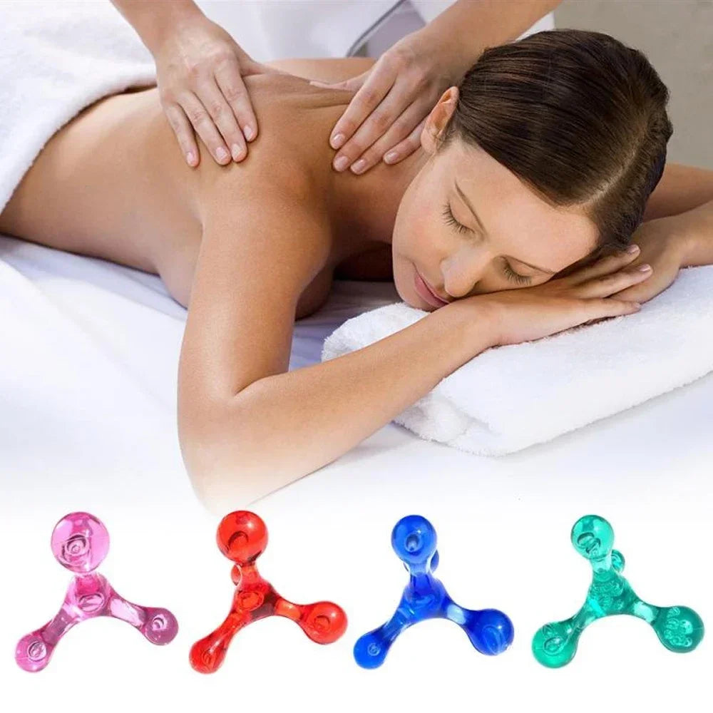 Masseur Manuel 4 Boules - Soulagement Immédiat et Confort de Massage à Porter de Main