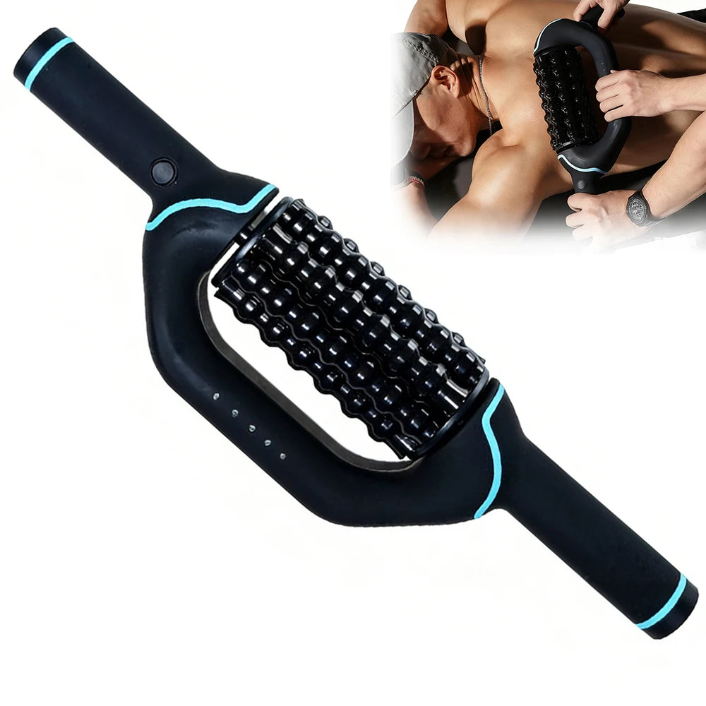 Rouleau de Massage Électrique Percussif - Soulagement Musculaire Révolutionnaire