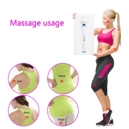 Masseur Électrique EMS à 10 Vitesses - Dites Adieu aux Douleurs Musculaires