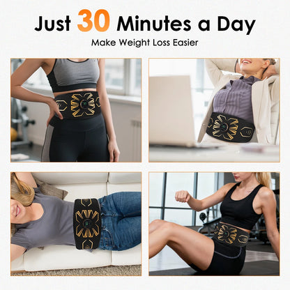 Ceinture Abdominale EMS - Optimisez votre Tonification à Domicile avec 10 Modes