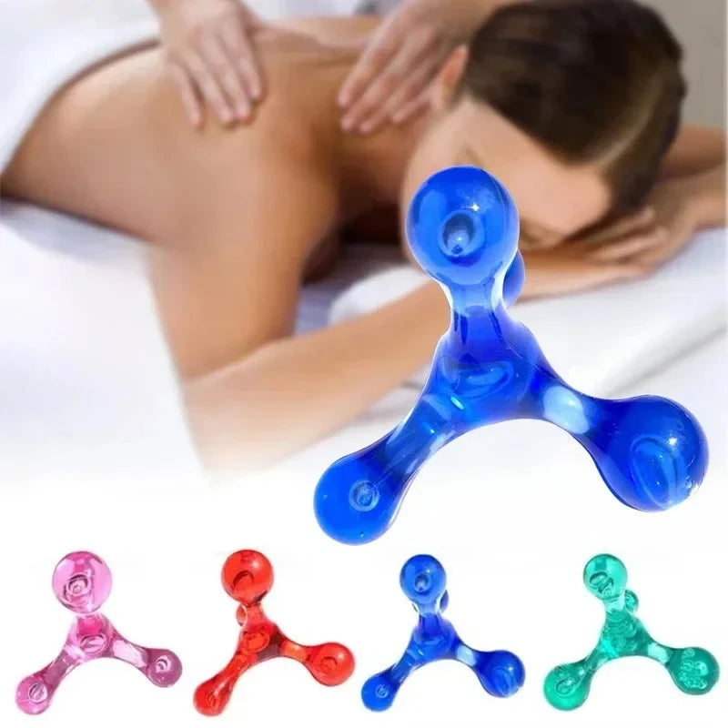 Masseur Manuel 4 Boules - Soulagement Immédiat et Confort de Massage à Porter de Main