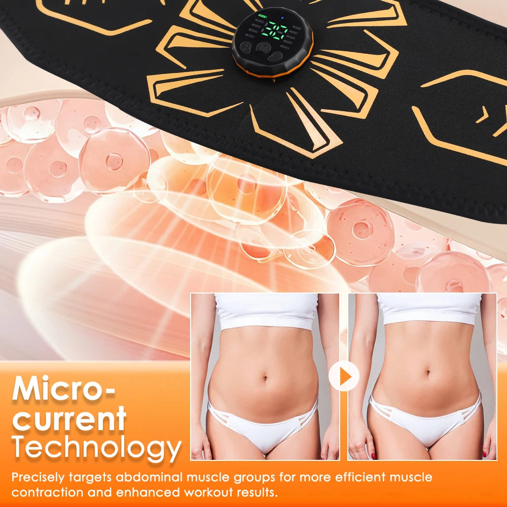 Ceinture Abdominale EMS - Optimisez votre Tonification à Domicile avec 10 Modes
